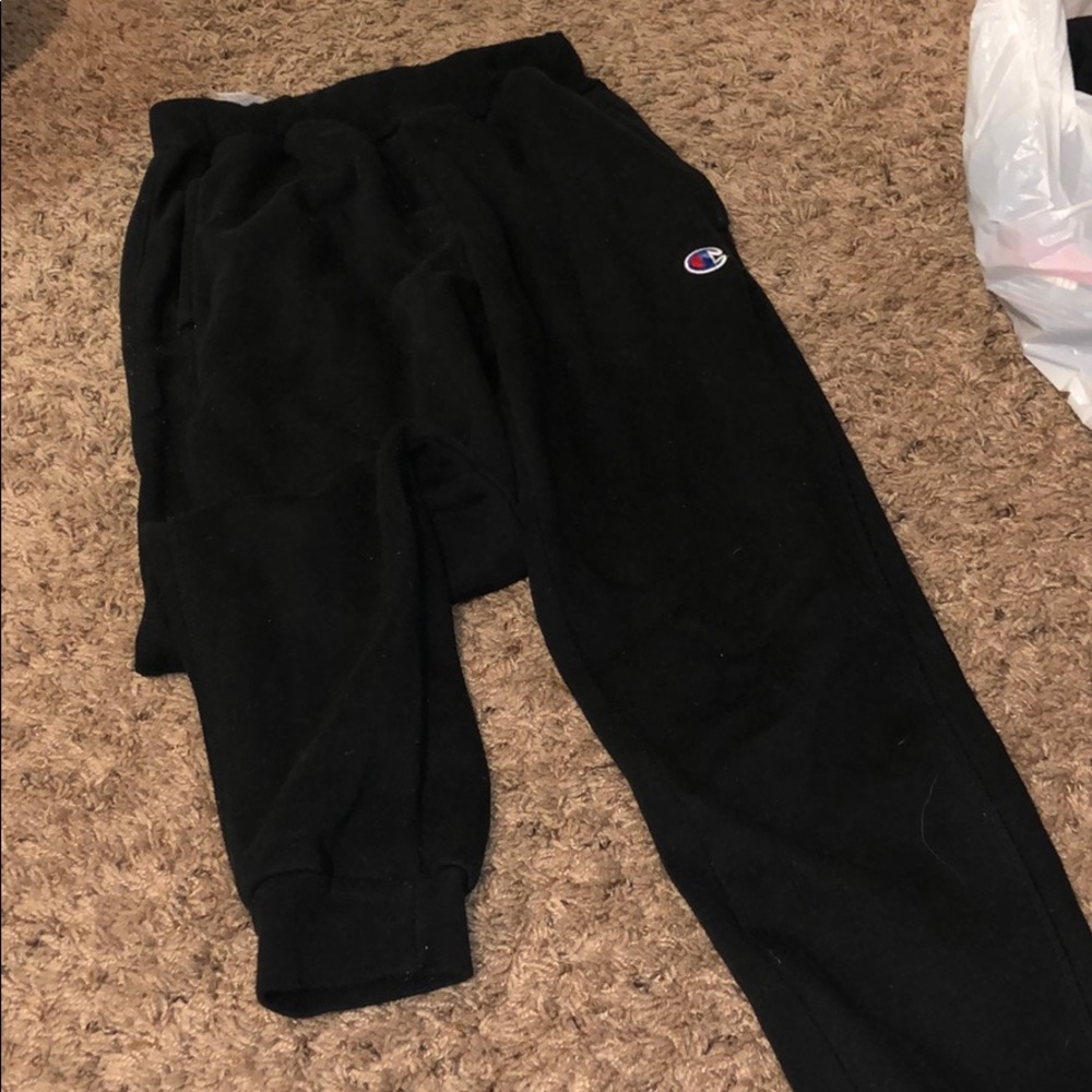 black champion sweats